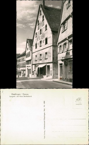 Ansichtskarte riedlingen - ansichtskarte,