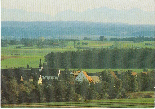 Blick auf heiligkreuztal bei - heiligkreuztal,