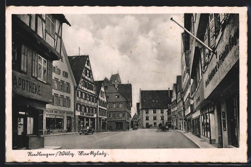 Ansichtskarte riedlingen - ansichtskarte,