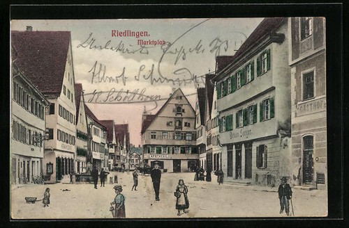 Riedlingen ansichtskarte - riedlingen,,