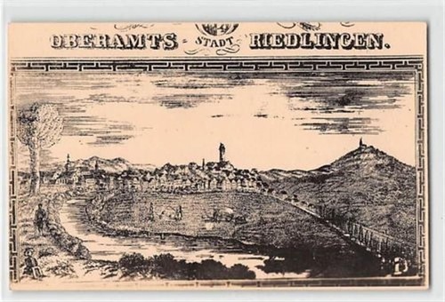 Riedlingen künstlerkarte - riedlingen,,