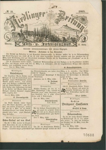 Riedlinger zeitung amts u - zeitung,,