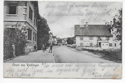 Gruss aus riedlingen 1913 - gruss,