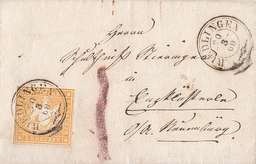 Württemberg brief minr 12 - württemberg, minr.12
