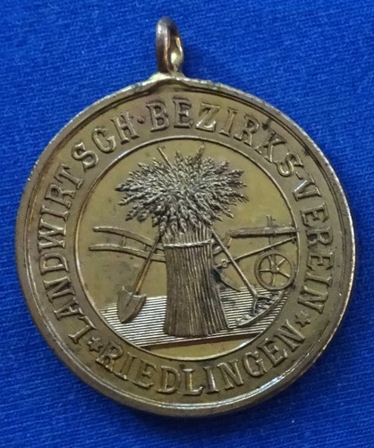 Riedlingen messingmedaille - -,