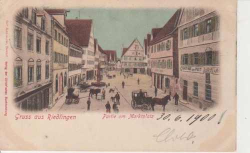 Riedlingen partie - riedlingen, am