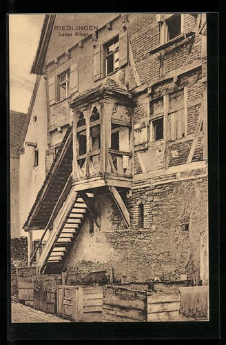 Ansichtskarte riedlingen - ansichtskarte,