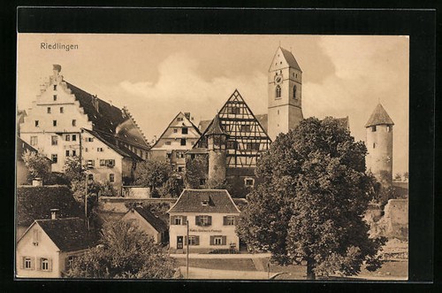 Riedlingen ansichtskarte - riedlingen,,