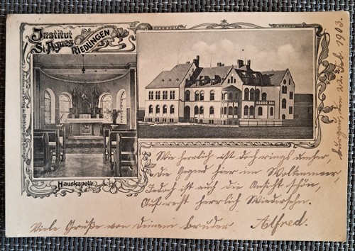 Alte postkarte ansichtskarte - alte, postkarte/ansichtskarte
