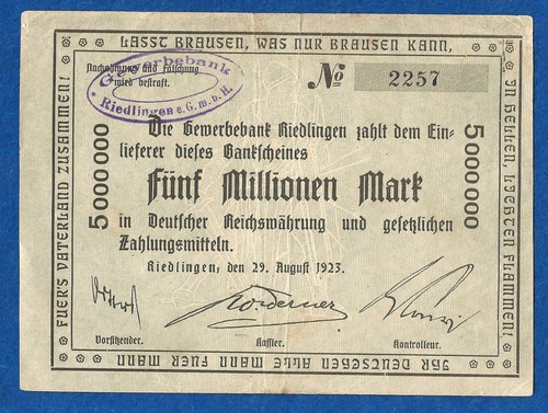 083 notgeld riedlingen - 083,