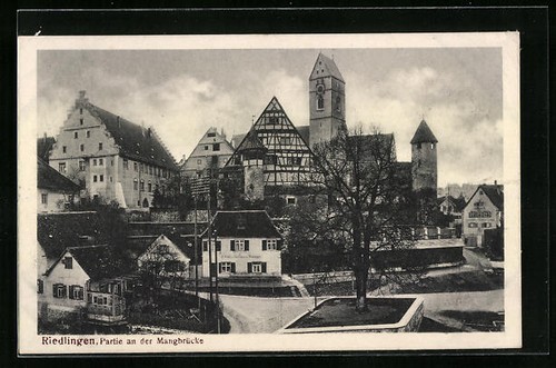 Ansichtskarte riedlingen - ansichtskarte,