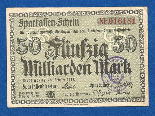 078 notgeld riedlingen - 07,