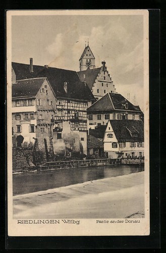 Ansichtskarte riedlingen - ansichtskarte,