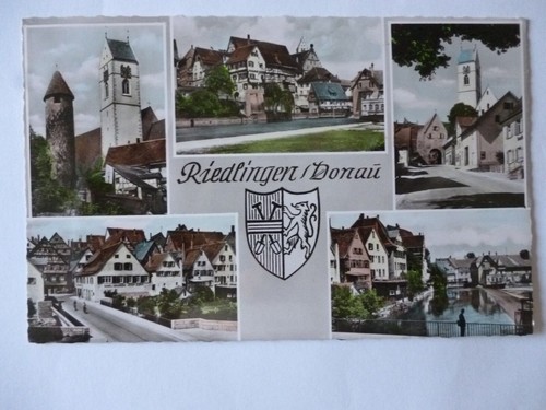 Ansichtskarte riedlingen donau - ansichtskarte,