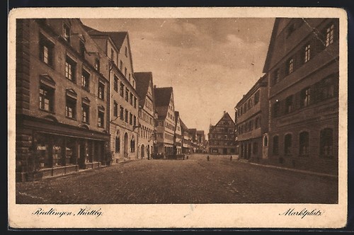 Ansichtskarte riedlingen - ansichtskarte,