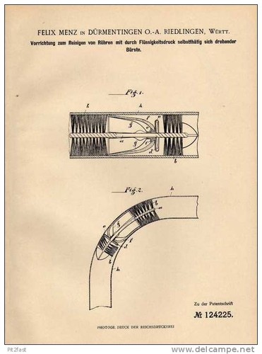 Original patentschrift f - original,