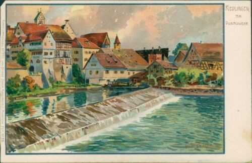 Ansichtskarte riedlingen - ansichtskarte,