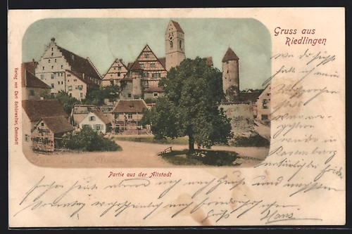 Riedlingen ansichtskarte - riedlingen,,