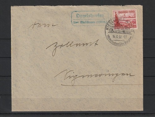Deutsches reich brief landpost - reich,