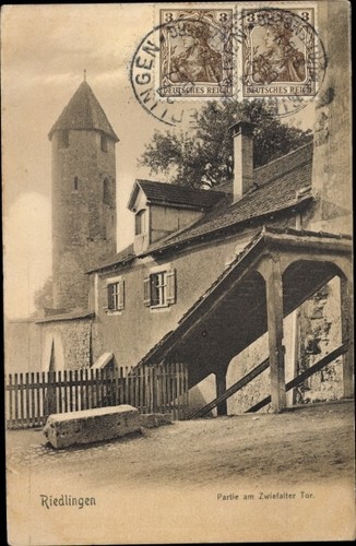 Riedlingen der donau - ak,
