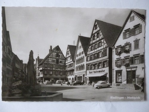 Ansichtskarte riedlingen - ansichtskarte,