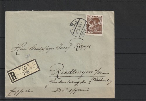 österreich r brief - gr., r-brief