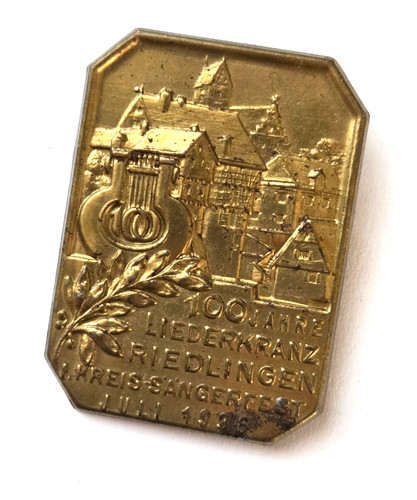 Anstecknadel 100 jahre - 100,