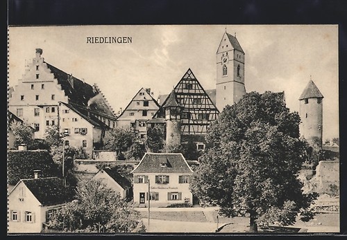 Ansichtskarte riedlingen - ansichtskarte, /